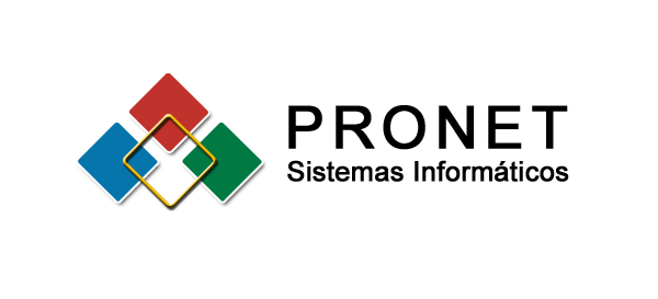 Logo PRONET Sistemas Inform&aacute;ticos